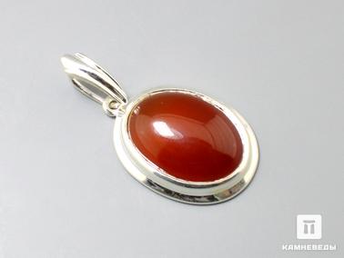 Сердолик. Кулон «Овал» с сердоликом