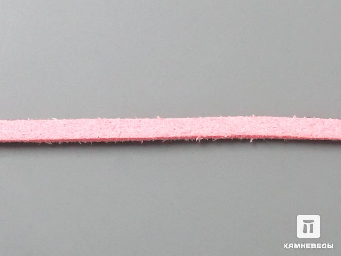 Шнур из искусственной замши, розовый, 14-14/3, фото 2