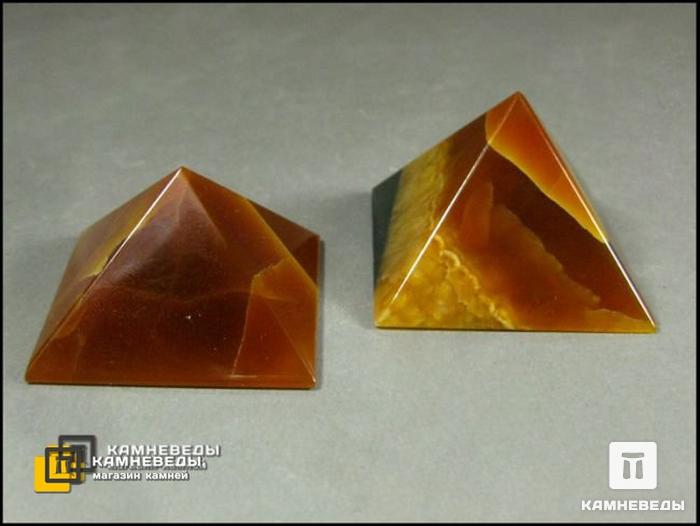 Пирамида из симбирцита, 3,7х3,7х2 см, 20-58/5, фото 3