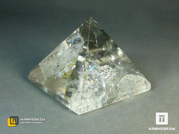 Пирамида из раухтопаза (дымчатого кварца), 3,8х3,8х2,9 см, 20-41/1, фото 3