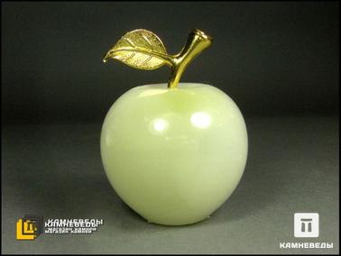Оникс мраморный. Яблоко из оникса, 6 см