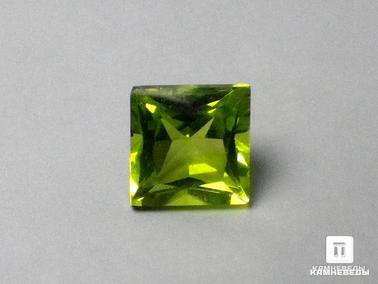 Хризолит (разновидность оливина), Оливин. Хризолит (оливин), огранка 1,3 ct