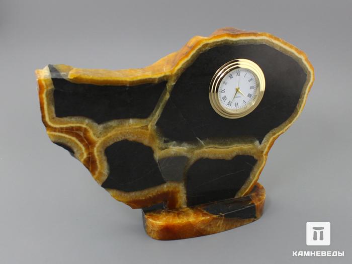 Настольные часы из симбирцита, 18,4х13,3х1,5 см, 98-5, фото 2