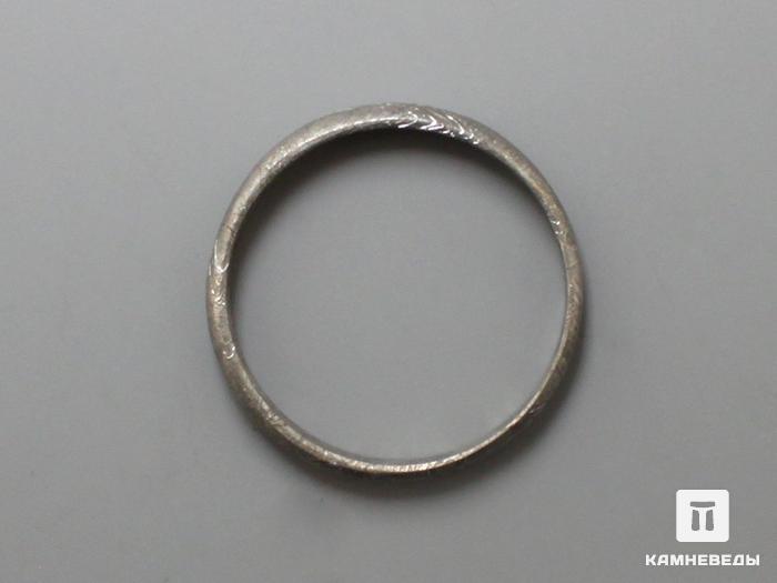 Кольцо из метеорита Гибеон, 44-88/3, фото 2