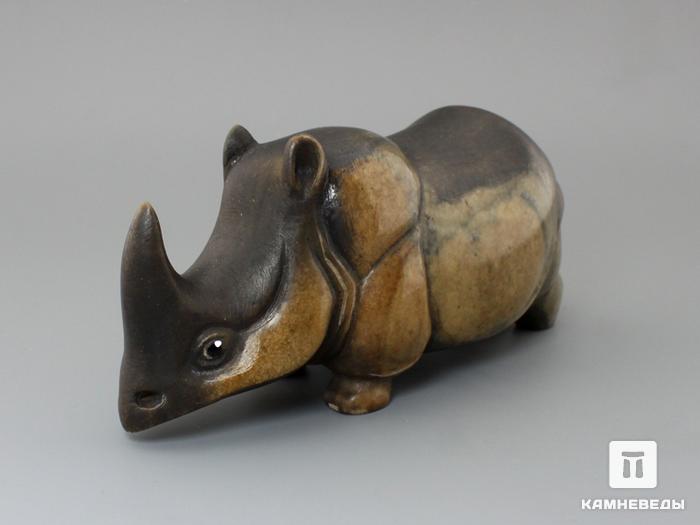 Носорог из ангидрита, 23-260, фото 1