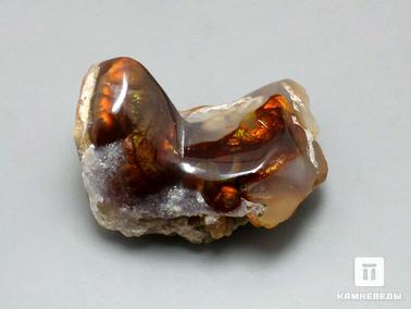 Агат, Агат огненный. Агат огненный, 3,2х2,4х2 см