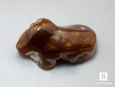 Агат, Агат огненный. Агат огненный, 3,6х2х1,6 см