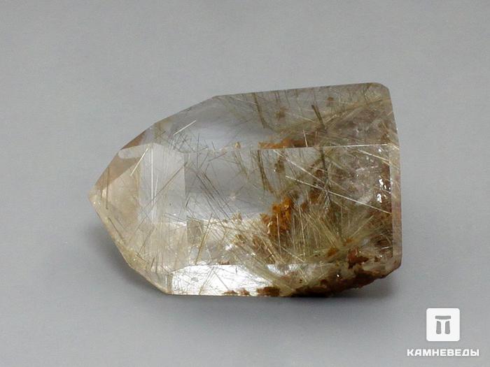 Кварц-волосатик, полированный кристалл 4,5х3,6х2,3 см, 11-20/18, фото 3