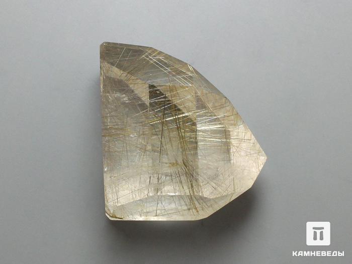 Кварц-волосатик, полированный кристалл 3,6х3,3х2,4 см, 11-20/20, фото 4