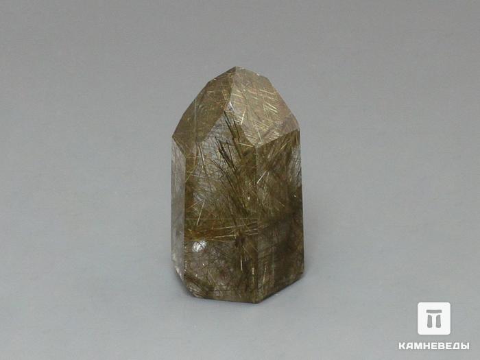 Кварц-волосатик, полированный кристалл 4х2,2х2 см, 11-20/22, фото 1