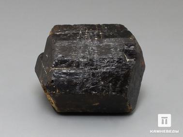 Дравит (турмалин), Турмалин. Дравит (турмалин), кристалл двухголовик 3,9х3,2х3 см
