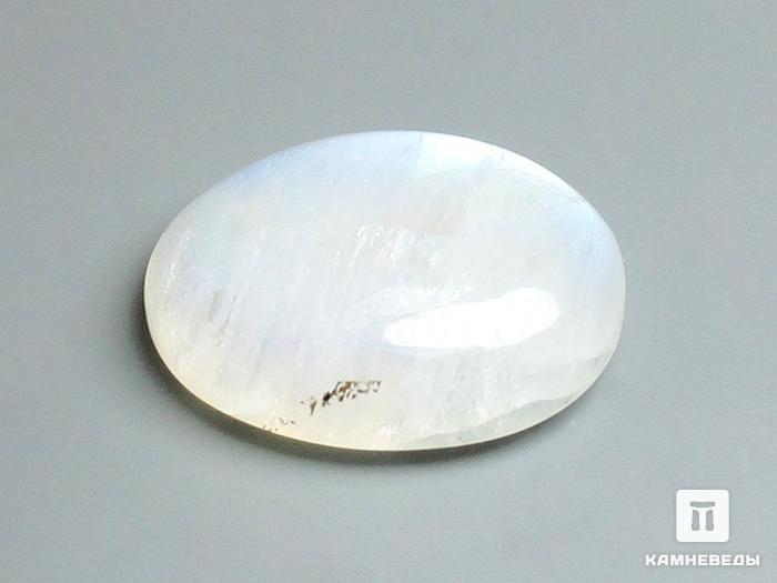 Лунный камень (адуляр), кабошон 2х1,5х0,7 см, 9-58/49, фото 2