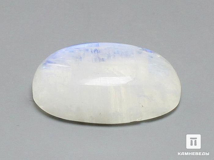 Лунный камень (адуляр), кабошон 2х1,3х0,5 см, 9-58/51, фото 2