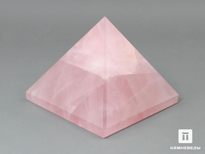 Пирамида из розового кварца, 6,5х6,5х5,5 см, 20-14/8, фото 3