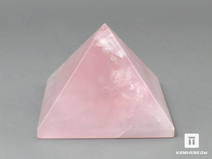 Пирамида из розового кварца, 6,5х6,5х5,5 см, 20-14/8, фото 4