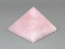 Пирамида из розового кварца, 6,5х6,5х5,5 см, 20-14/8, фото 1