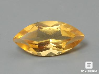 Цитрин. Цитрин, огранка 10х5х3,5 мм (0,9 ct)