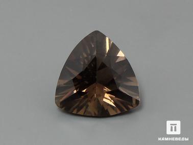 Раухтопаз, Дымчатый кварц. Раухтопаз (дымчатый кварц), огранка 14х14х8 мм (6,9 ct)