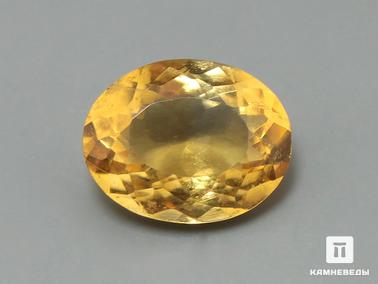 Цитрин. Цитрин, огранка 10х8х5 мм (2,48 ct)