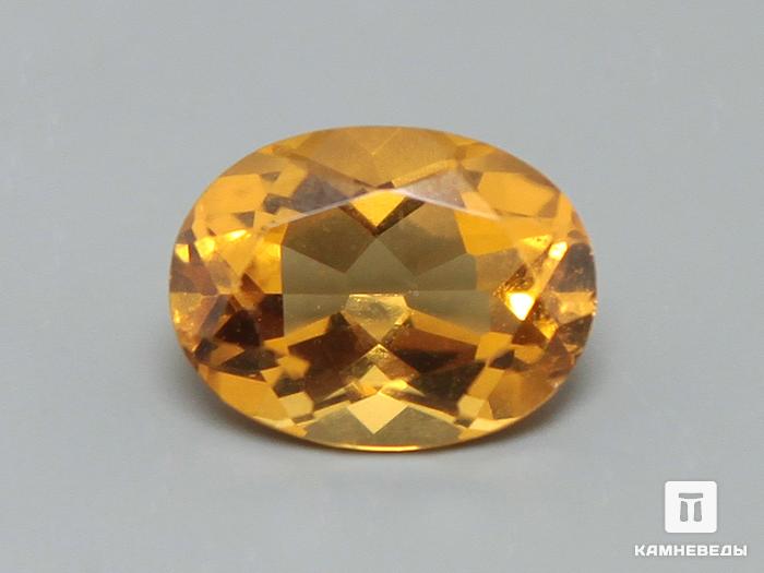 Цитрин, огранка 8х6,5х4 мм (1 ct), 9-39/3, фото 1