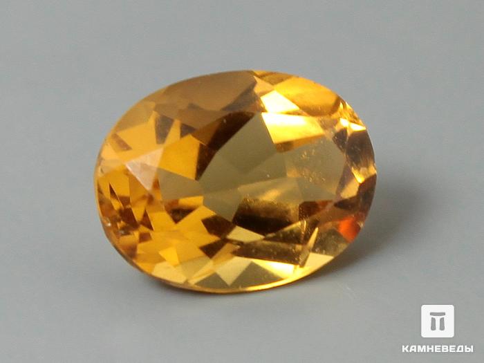 Цитрин, огранка 8х6,5х4 мм (1 ct), 9-39/3, фото 2