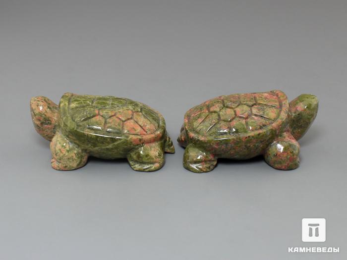Черепаха из унакита, 5х3,5х2,5 см, 23-267, фото 3
