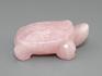 Черепаха из розового кварца, 5х3,5х2,5 см, 23-11, фото 2