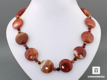 Сердолик. Бусы из сердолика
