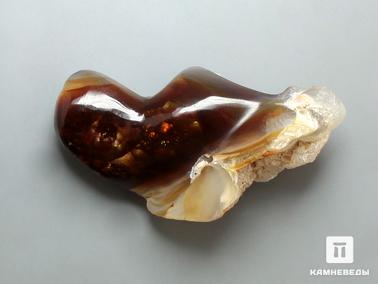 Агат, Агат огненный. Агат огненный, 4,5х2,3х1,6 см