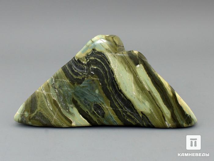 Яшма зеленая, полировка 16х9,3х8 см, 12-90/3, фото 4