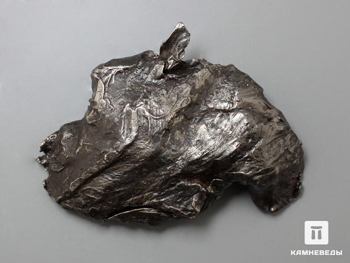 Метеорит Сихотэ-Алинь, осколок 7,8х5,7х1,4 см, 10-17/49, фото 3