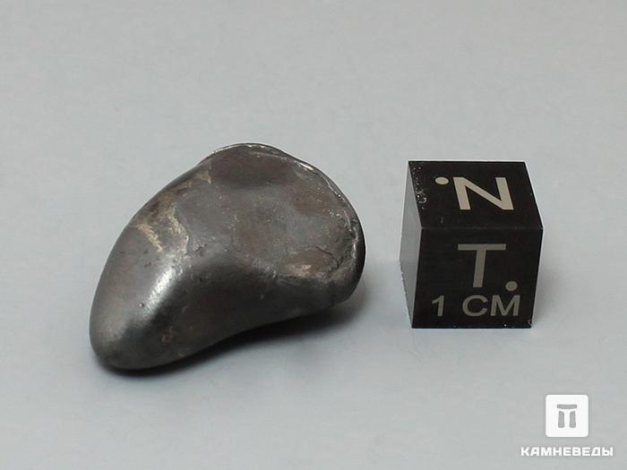 Метеорит Сихотэ-Алинь, индивидуал 2,5х1,7х1,1 см, 10-17/54, фото 3