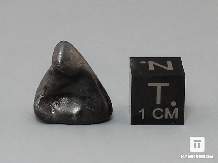 Метеорит Сихотэ-Алинь, индивидуал 1,6х1,5х1 см, 10-17/58, фото 4