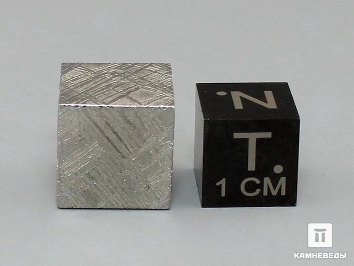 Метеорит Muonionalusta, куб 1,2х1,2 см, 10-185/6, фото 3