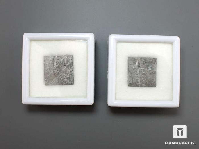 Метеорит Muonionalusta, пластина 2х2х0,1 см, 10-185/10, фото 4