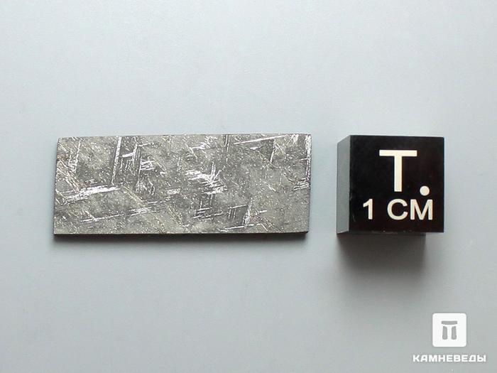 Метеорит Taza (NWA 859), 2,7х1,1х0,2 см, 10-571/1, фото 2