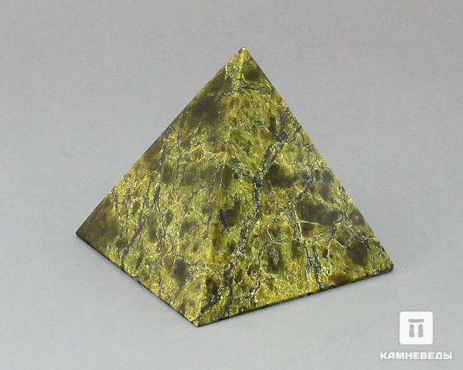 Пирамида из змеевика, 3,5х3,5 см, 20-56/9, фото 1