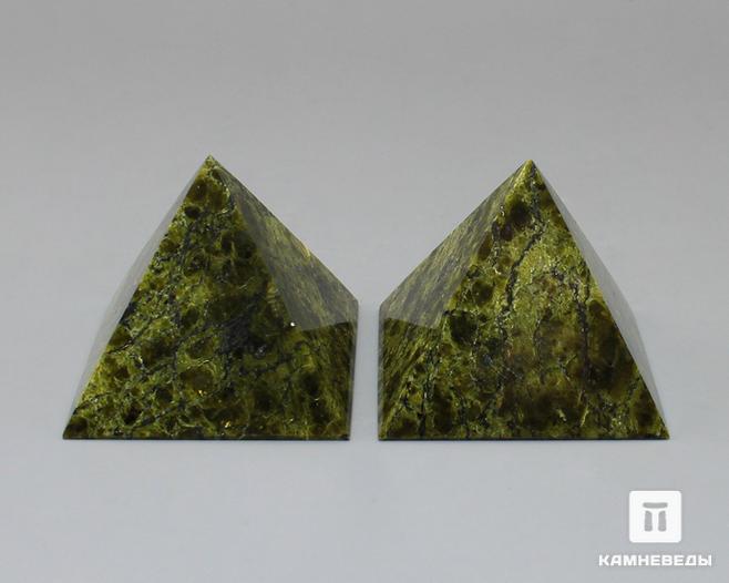Пирамида из змеевика, 4,2х4,2 см, 20-56/4, фото 4