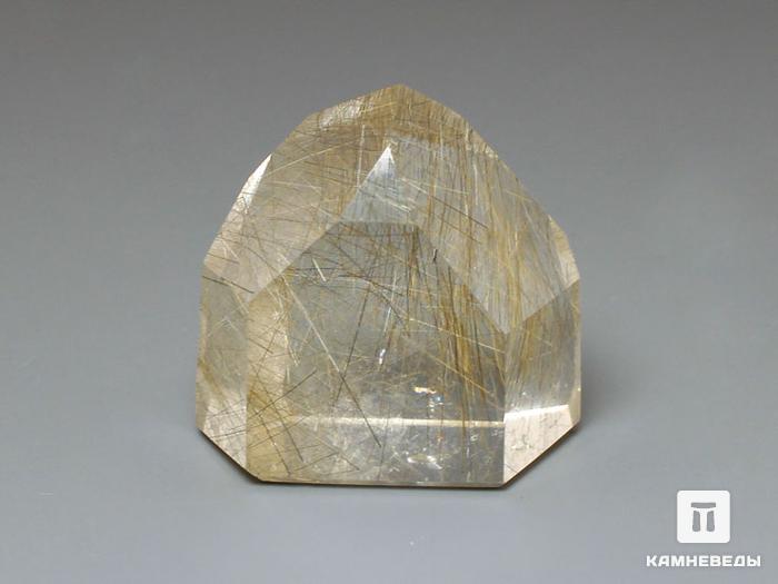 Кварц-волосатик, полированный кристалл 3,3х3,2х2,1 см, 11-20/31, фото 2