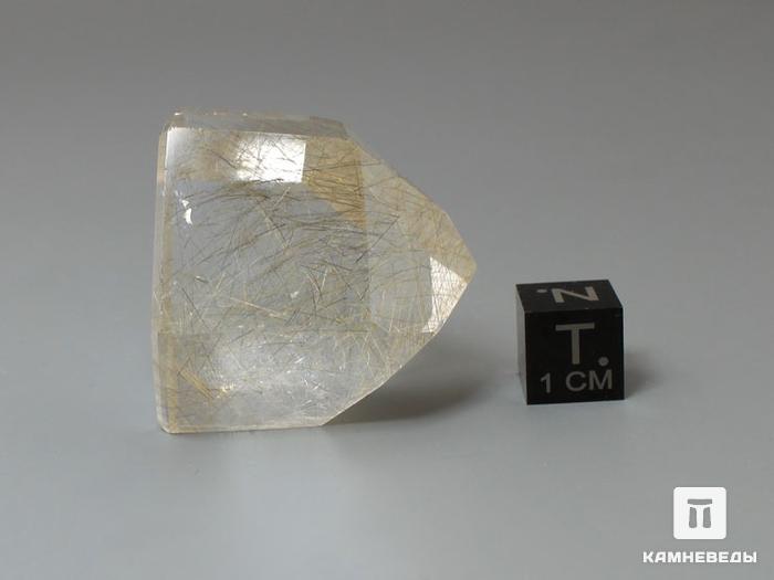 Кварц-волосатик, полированный кристалл 3,3х3,2х2,1 см, 11-20/31, фото 3