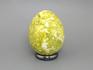 Яйцо из лизардита (серпентина), 5,1х4 см, 22-119, фото 3