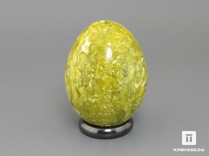 Яйцо из лизардита (серпентина), 5,1х3,8 см, 22-119/1, фото 3