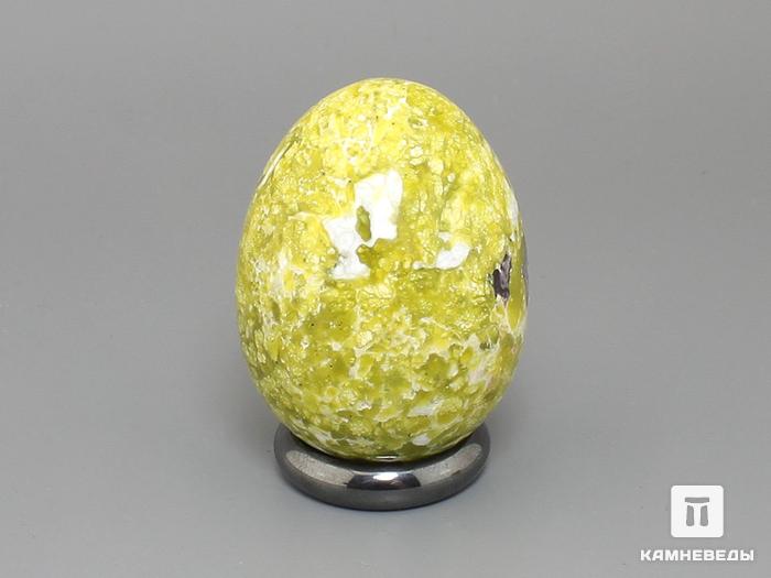 Яйцо из лизардита (серпентина), 4,7х3,6 см, 22-119/2, фото 3