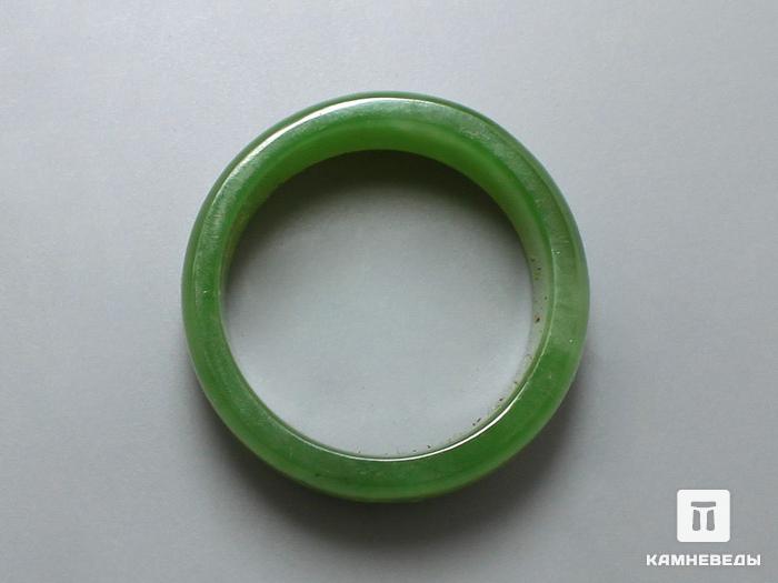 Кольцо из нефрита, ширина 10 мм, 44-19/14, фото 2