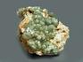 Демантоид, кристаллы на породе 7х4х3 см, 10-247/7, фото 2