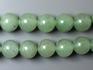Бусины из кварца зелёного, 39 шт. на нитке, 10 мм, 7-71/2, фото 1