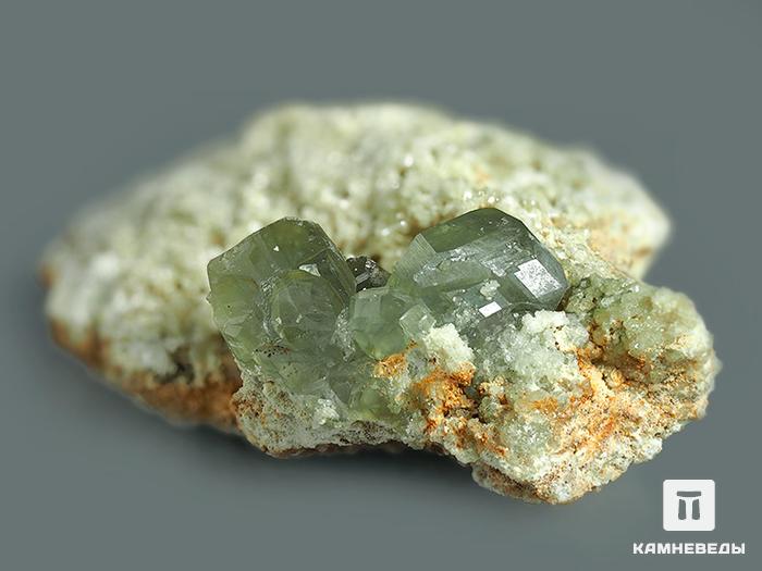 Демантоид, кристаллы на породе 3х1,8х0,9 см, 10-247/12, фото 2