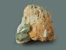 Демантоид, кристаллы на породе 2,3х2,2х1,6 см, 10-247/13, фото 2