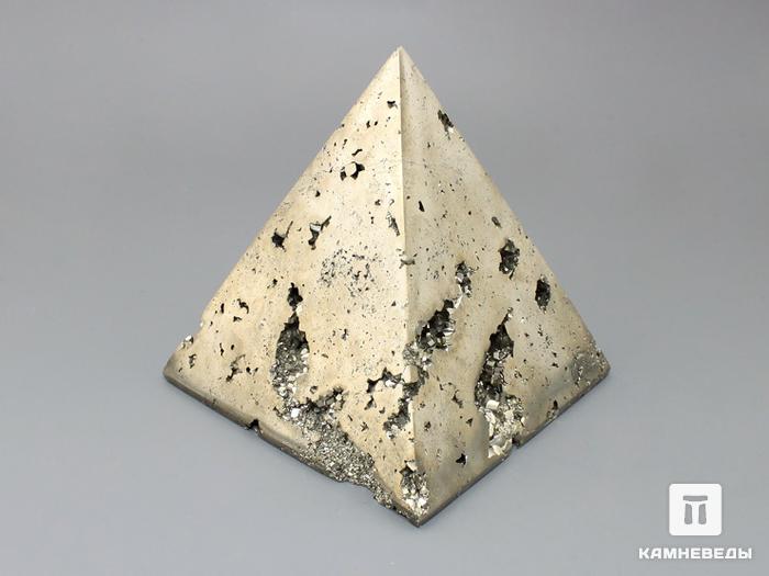 Пирамида из пирита, 8,2х8,1х8,5 см, 20-33/8, фото 1