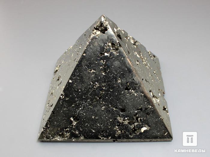 Пирамида из пирита, 9,5х9,4х7,2 см, 20-33/9, фото 2